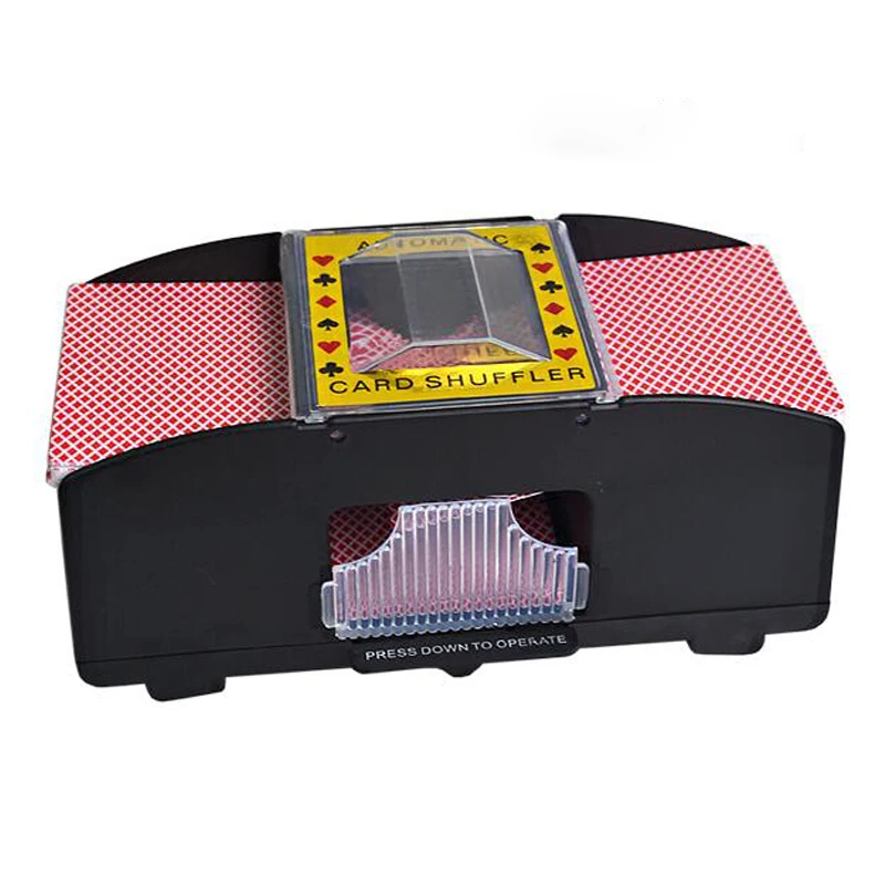 Poker Card Shuffler Automatic Shuffling Machine Casino Robot 2 Decks MAX | Спорт и развлечения