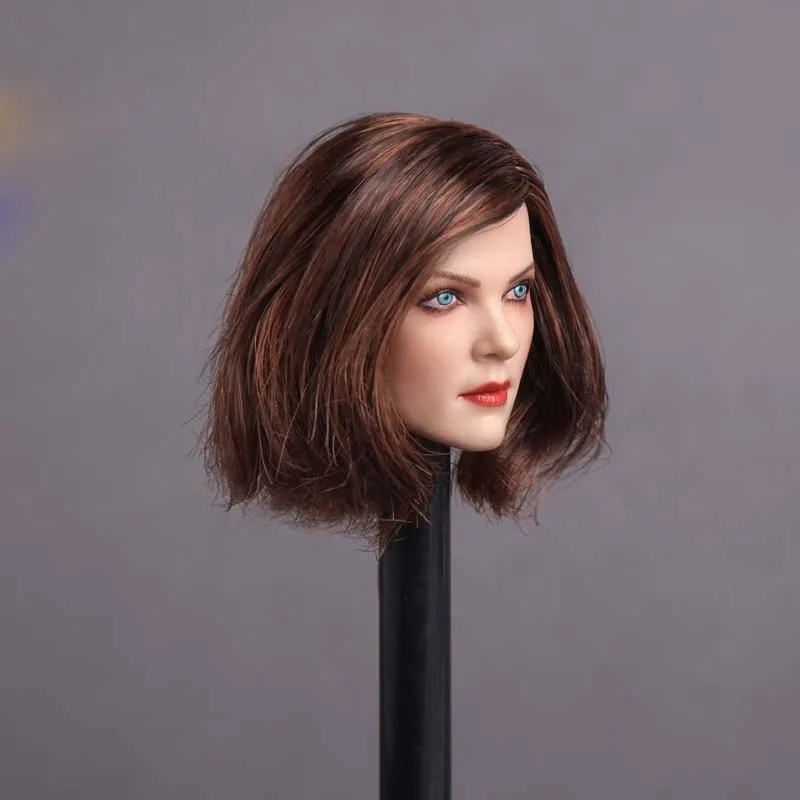 Mnotht игрушки Западная сексуальная красота голова лепить 1:6 женский солдат резьба