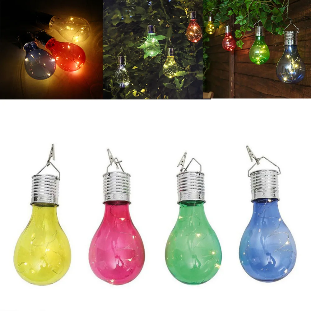 Водонепроницаемая 0 6 Вт Солнечная энергия наружная садовая Светодиодная лампа