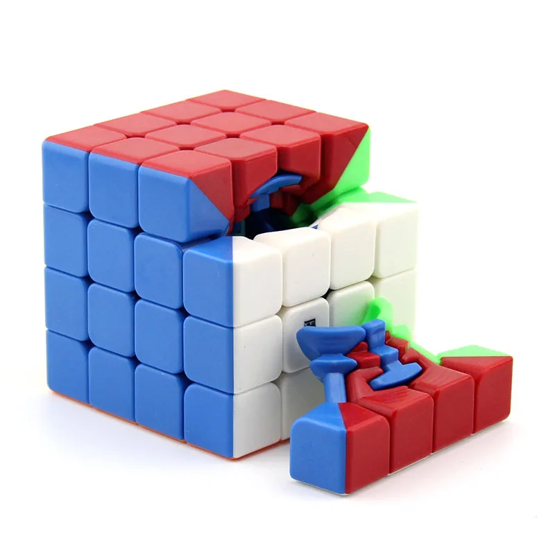 

Half Bright Stickerless MoYu AoSu GTSM 4x4x4 Magnetic Cube Magic Cube 62mm Black/Stickerless Speed Puzzle Cube Toy For Children
