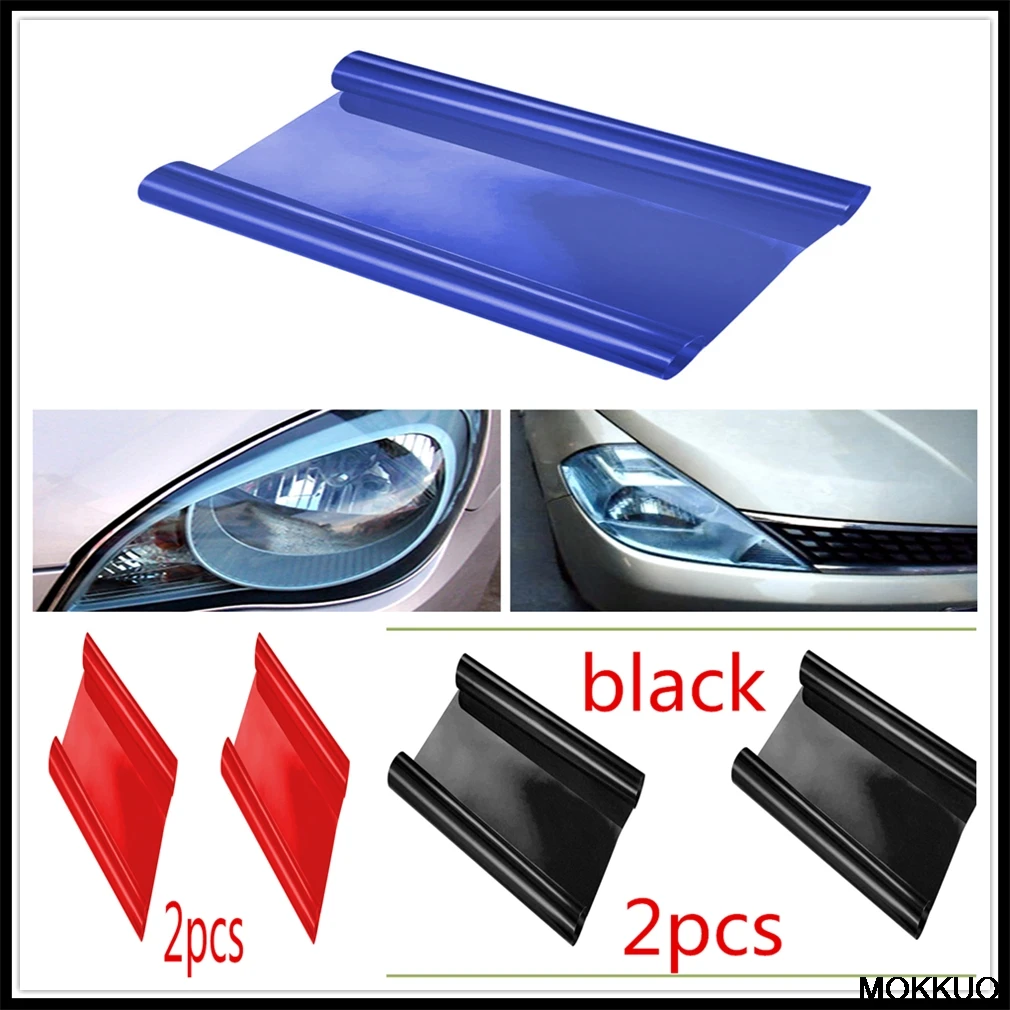 2 шт. виниловые наклейки для автомобильных фар 30 х60 см|Наклейки на автомобиль| |