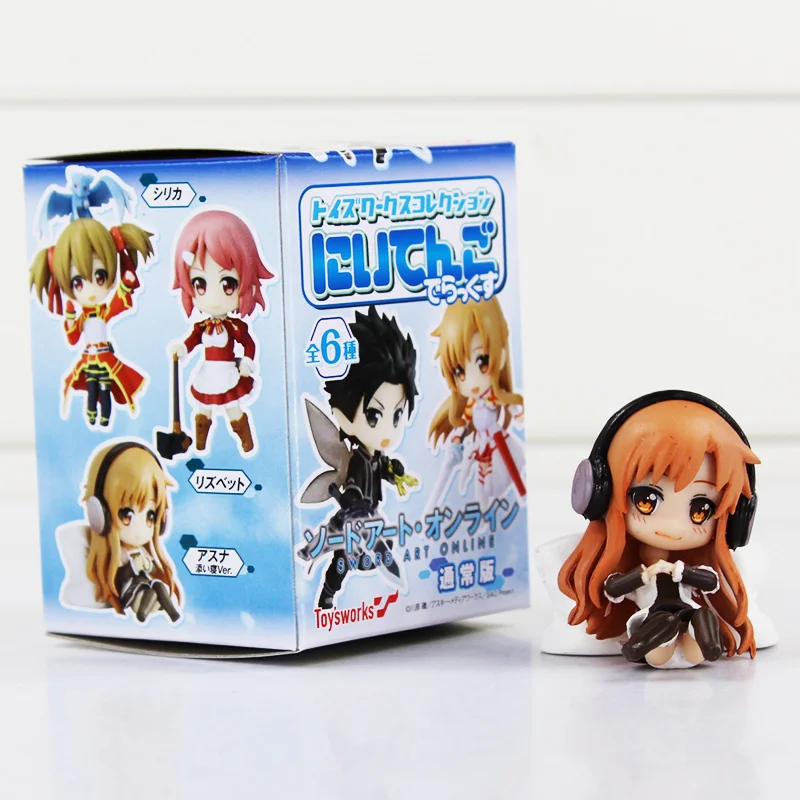 6 шт./лот см обувь для вечеринки в Стиле косплей Sword Art Online танцев стиле Феи Kirito Asuna