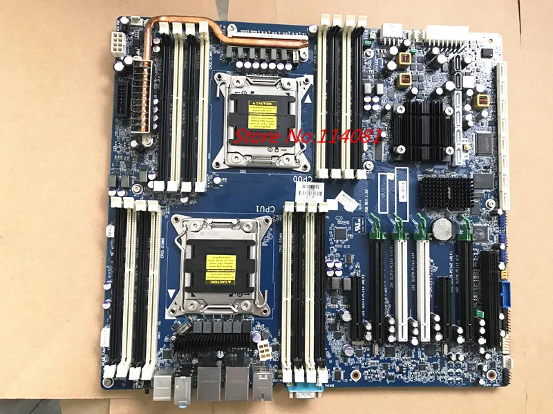 Материнская плата для сервера HP Z820 708610 001 601 618266 003 004 материнская LGA2011 C602 fit v2 2680 2643