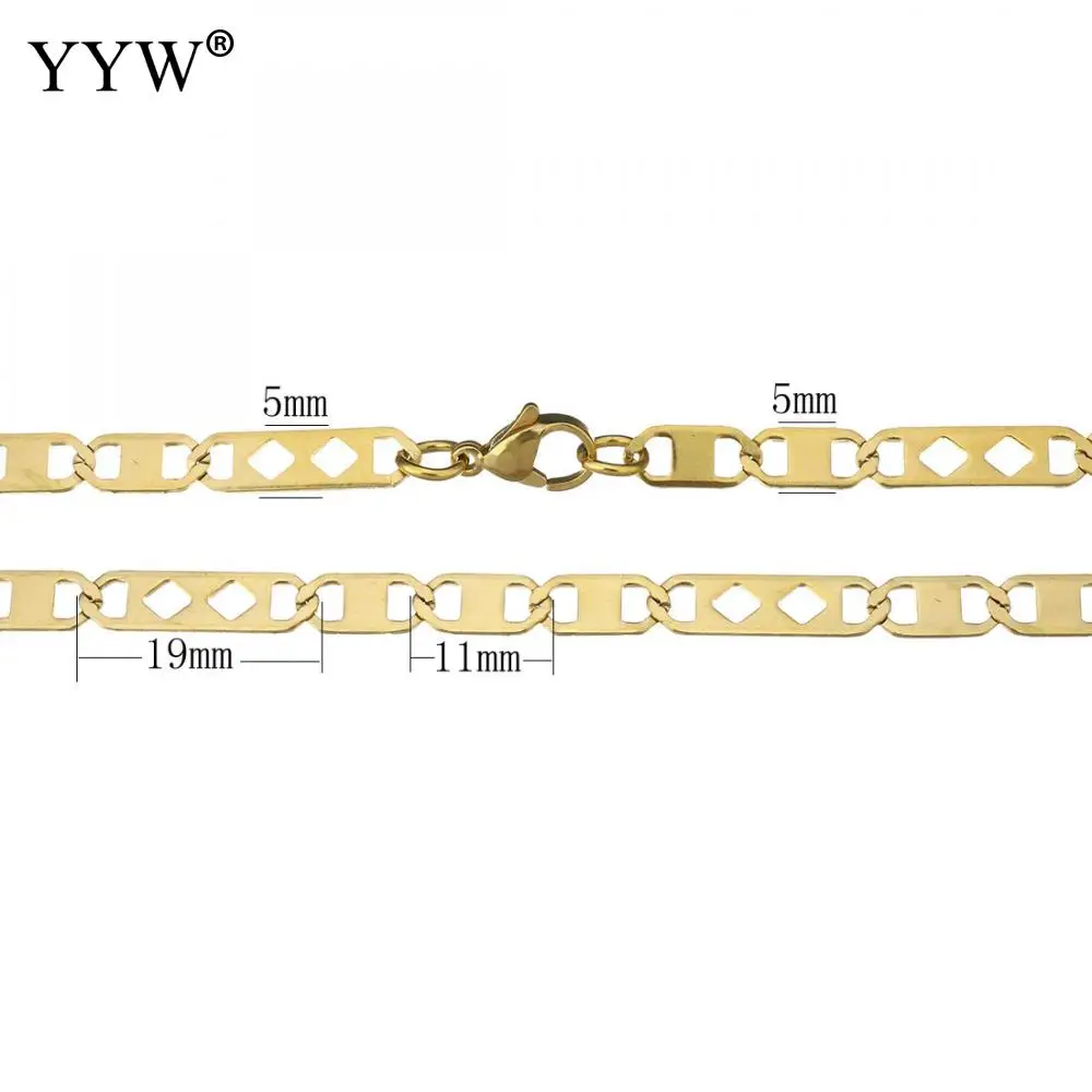 Элегантное ожерелье из нержавеющей стали 316L Mariner Chain& Bracelet для мужчин и женщин наборы из нержавеющей стали модные ювелирные изделия подарок