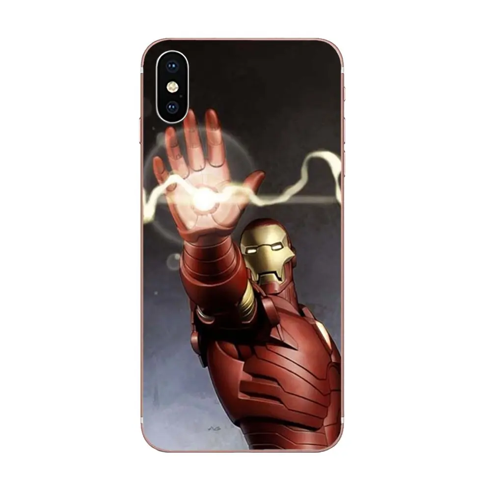 Luxury Cell Phone Case Iron Man Robert Downey Jr Tony Super Men For Xiaomi Redmi Mi Note 7 8 9 SE Pro Lite Go Play | Мобильные