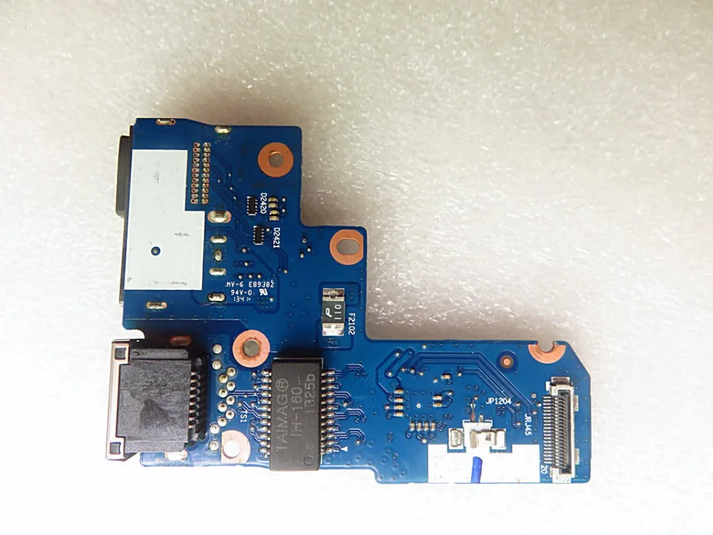 Оригинал для Lenovo ThinkPad Edge E531 DC Jack Port Board Ethernet power board NS A046|ethernet port|jack portdc jack |