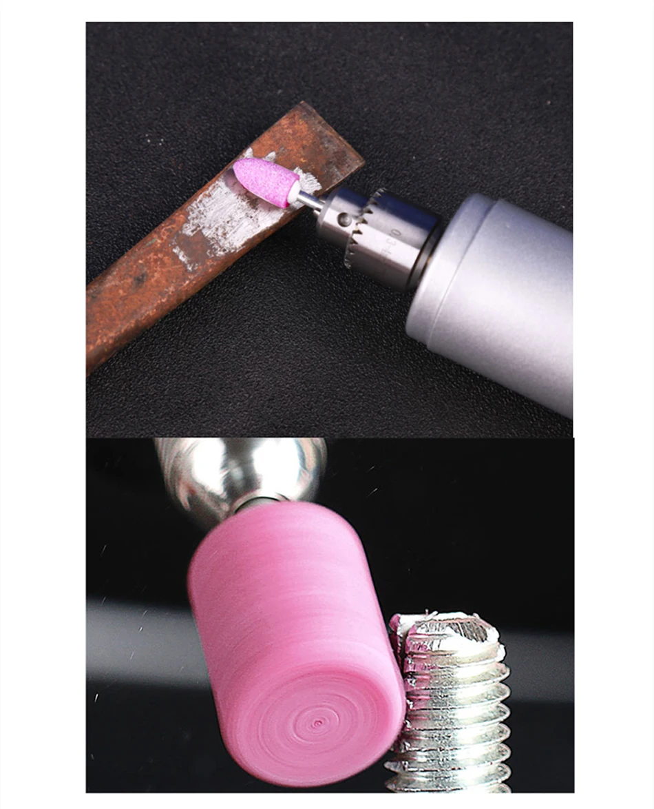 Tungfull Dremel Аксессуары 100 шт. аксессуары для электроинструмента полированный металлический керамический кремень Абердин шлифовальный круг Шлифовальная головка комплект