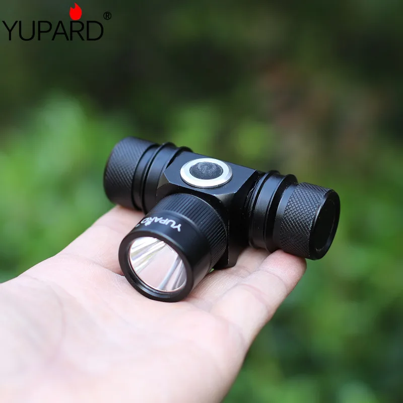 YUPARD XM L2 LED T6 светодиодный налобный фонарь с аккумулятором 18650 2 режимами