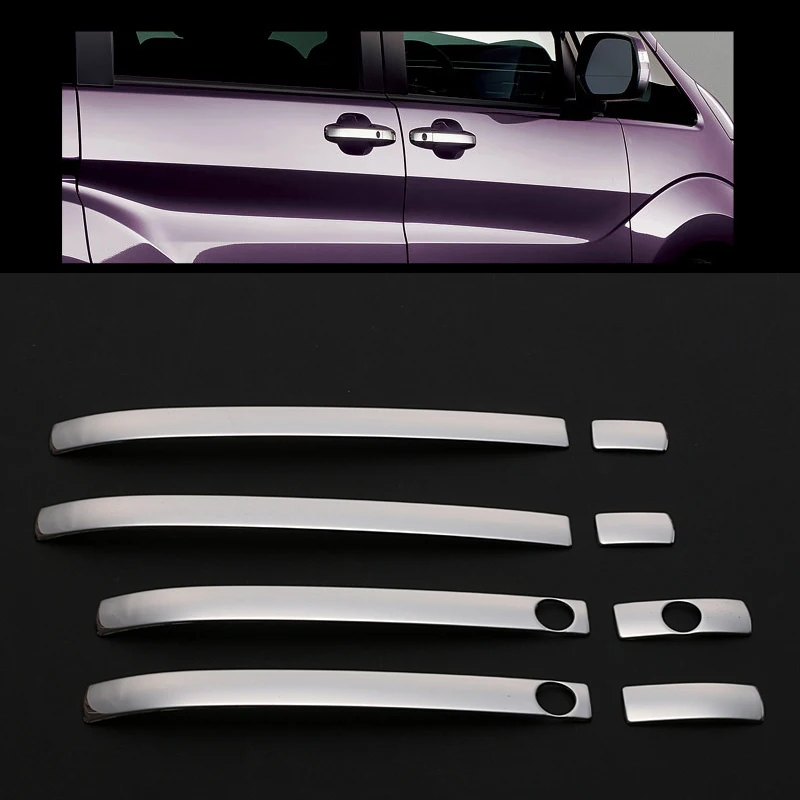 

JY SUS304 Stainlless Steel 8PCS Outer Door Handle Cover Trims Car styling Sticker Accessories For HONDA STEPWGN RP1/4 2015