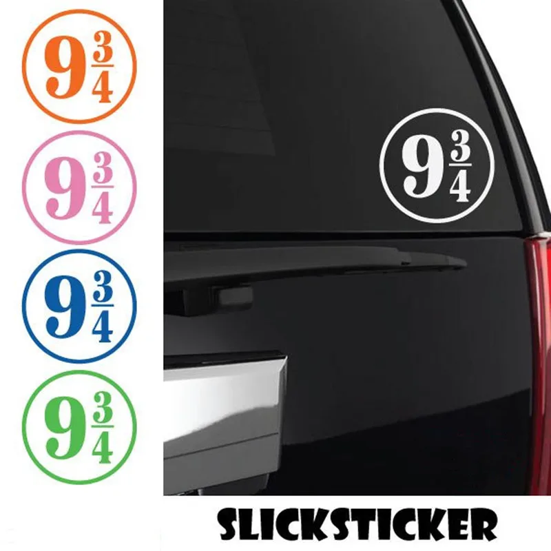 Стикер для автомобиля Harry 9 3/4 волшебные наклейки HP на платформе наклейка стену