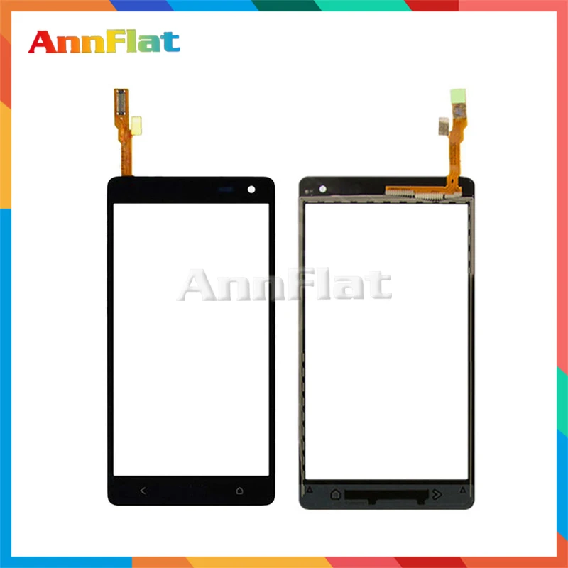 

High Quality 4.5" For HTC Desire 600 Touch Screen Digitizer Front Glass Lens Sensor Panel + Tracking code