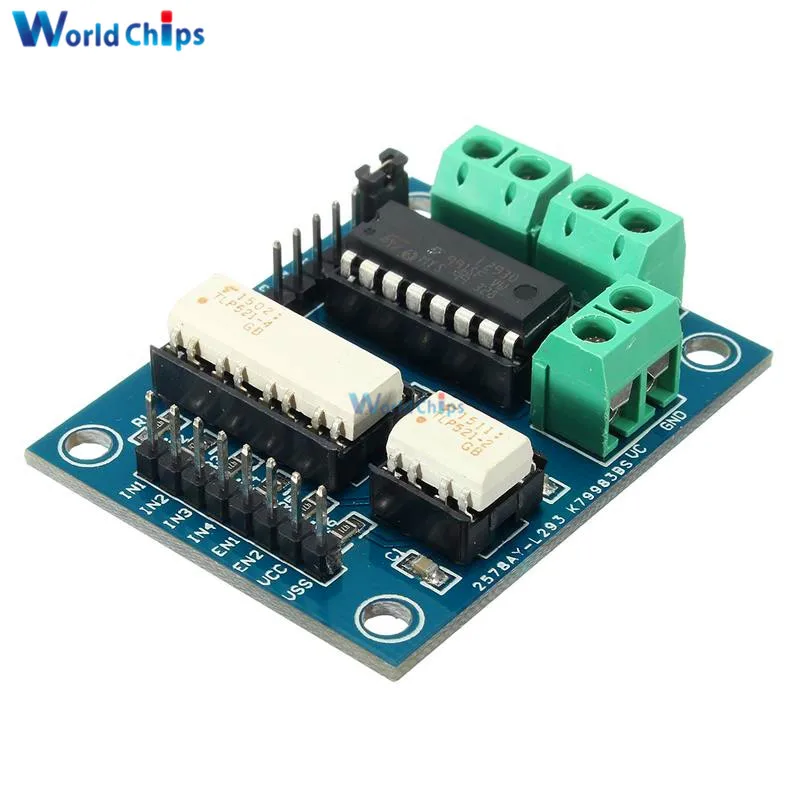 Плата расширительного модуля L293D с двумя H образными мостами для Arduino Duemilanove Mega UNO