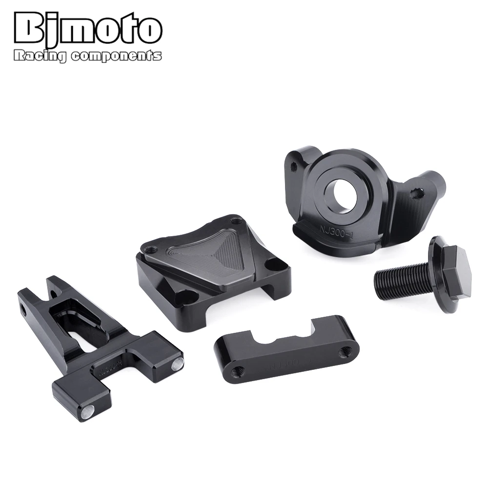 Bjmoto Ninja 250R 2008 2014 CNC мотоцикл рулевое Крепление амортизатора кронштейн комплект