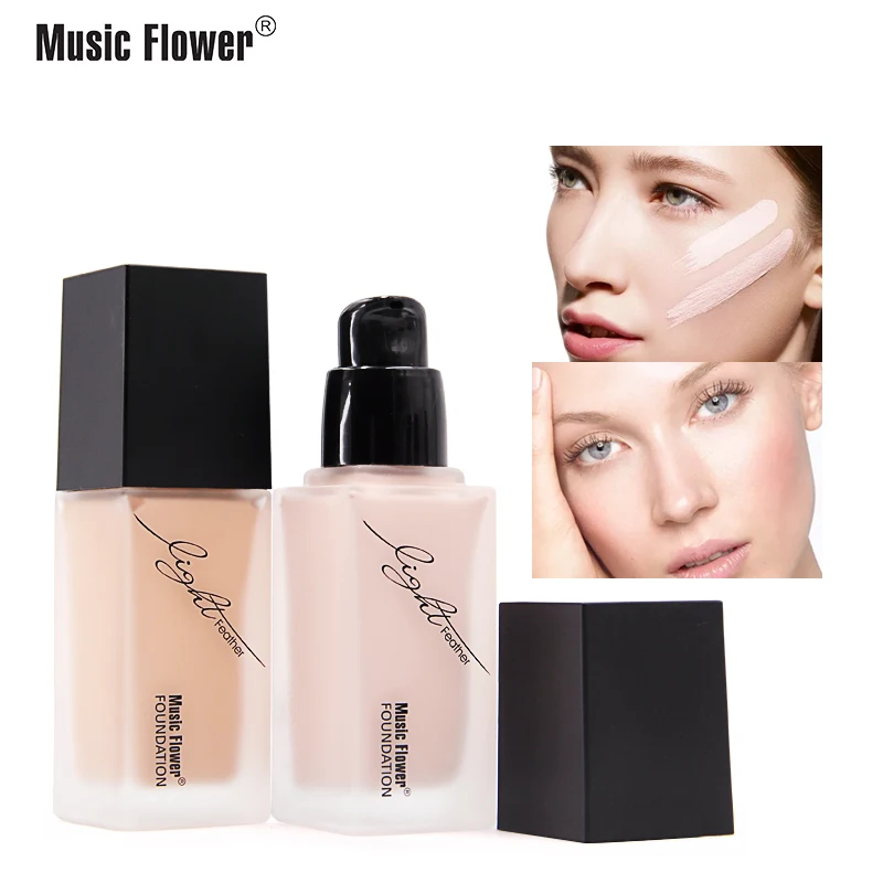Дропшиппинг Music Flower свет перо тональный крем увлажняющий крем освежающий консилер для щек долговечный водонепроницаемый шёлковое прикосновение
