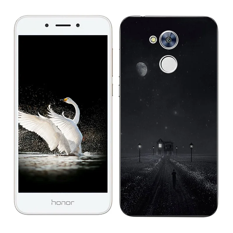 Модный мягкий чехол из ТПУ для Huawei Honor 6A силиконовый с рисунком бобы сумка |