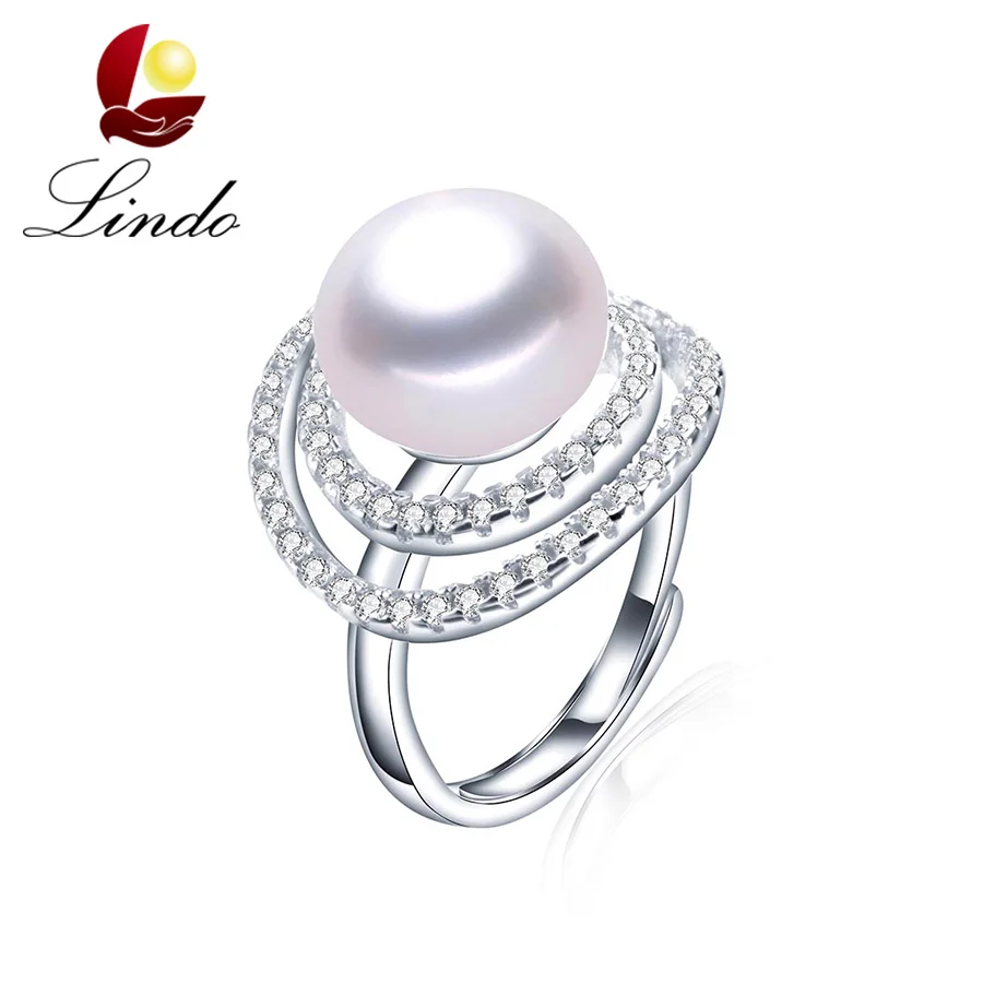 Роскошные кольца из стерлингового серебра 925 пробы для женщин элегантные