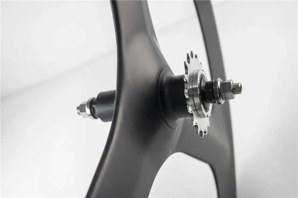 700C 3 spoke углеродное колесо три колеса спицы довод фиксированные передачи колесная