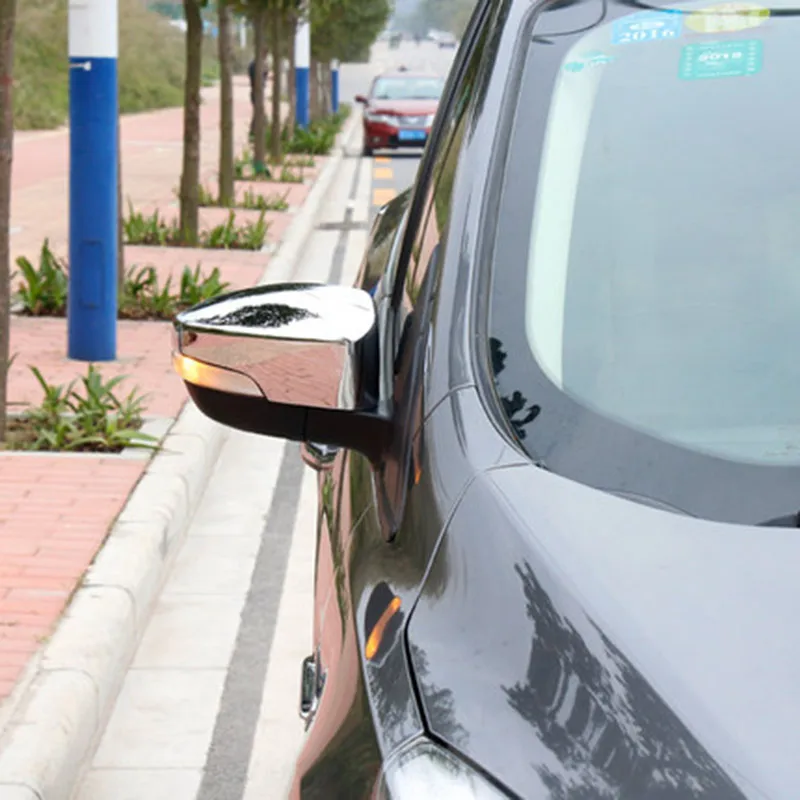 ABS Боковых Зеркалах крыло зеркало случаях Декоративные наклейки для FORD KUGA Побег