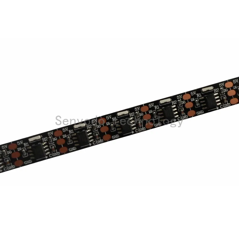 5mX 2017 новейший DC5V вход 020SMD боковое излучение с WS2811 IC RGB полноцветная Адресуемая