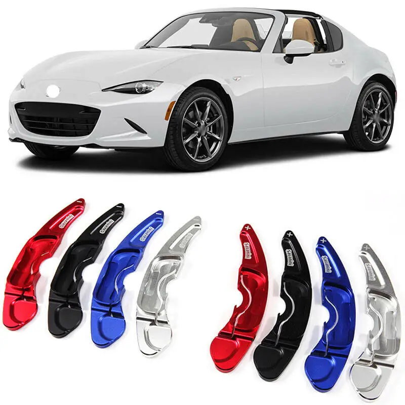 Дополнительное рулевое колесо Savanini из сплава переключатели передач DSG для Mazda MX 5