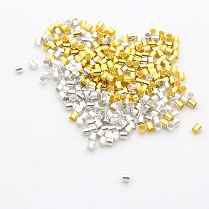 1000 шт. металлические бусины для рукоделия 1 5 дюйма 2 мм|beads for jewelry making|metal beadsbead wholesale