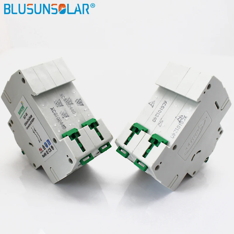 20pec 2pole 25a 32a 40a 50a 63a DC550V MCB DC выключатель солнечной энергии фотоэлектрический (pv)
