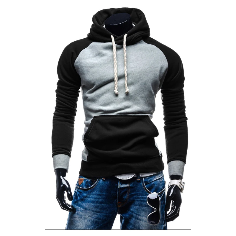 Новинка 2018 Брендовые мужские толстовки с капюшоном хип-хоп модные тонкие плащи