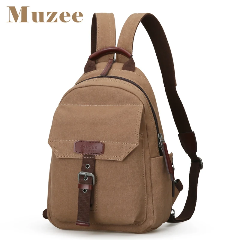 Muzee, модный рюкзак для женщин и мужчин, холщовый рюкзак для мужчин и женщин, вместительная сумка через плечо