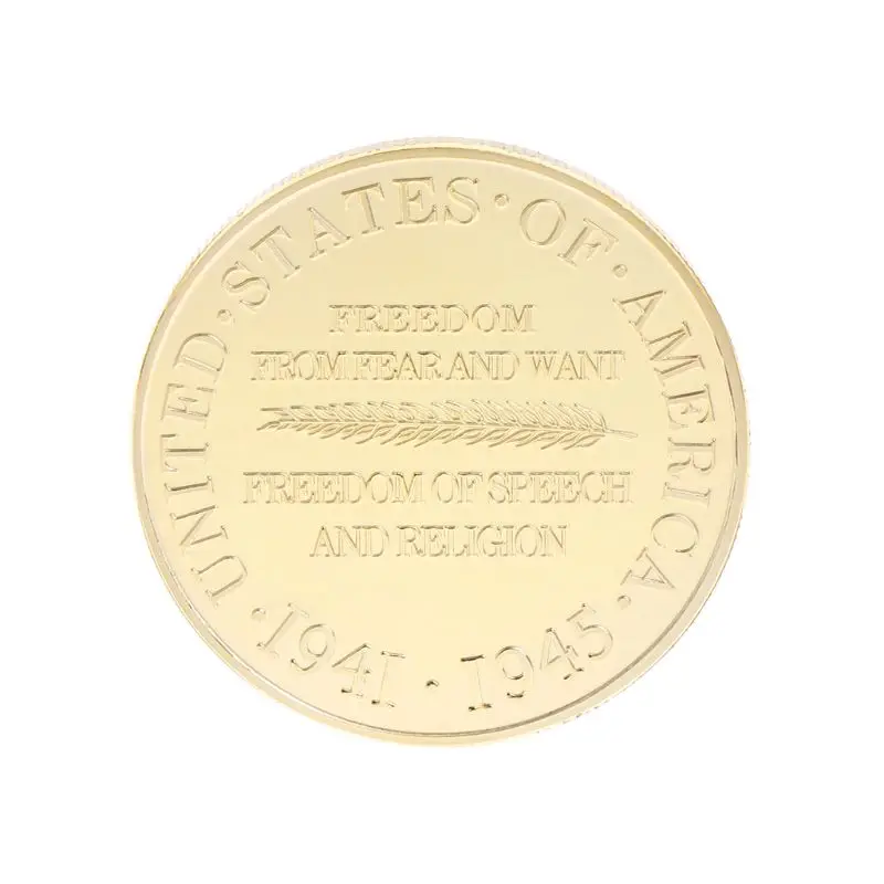 Серебряная/Золотая памятная монета 2-й мировой войны американская коллекция