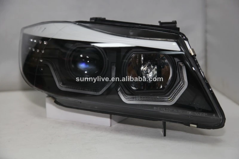 Светодиодная фара Angel Eyes JYV2 для BMW E90 330I 320I 318i|Фара авто в сборе| |