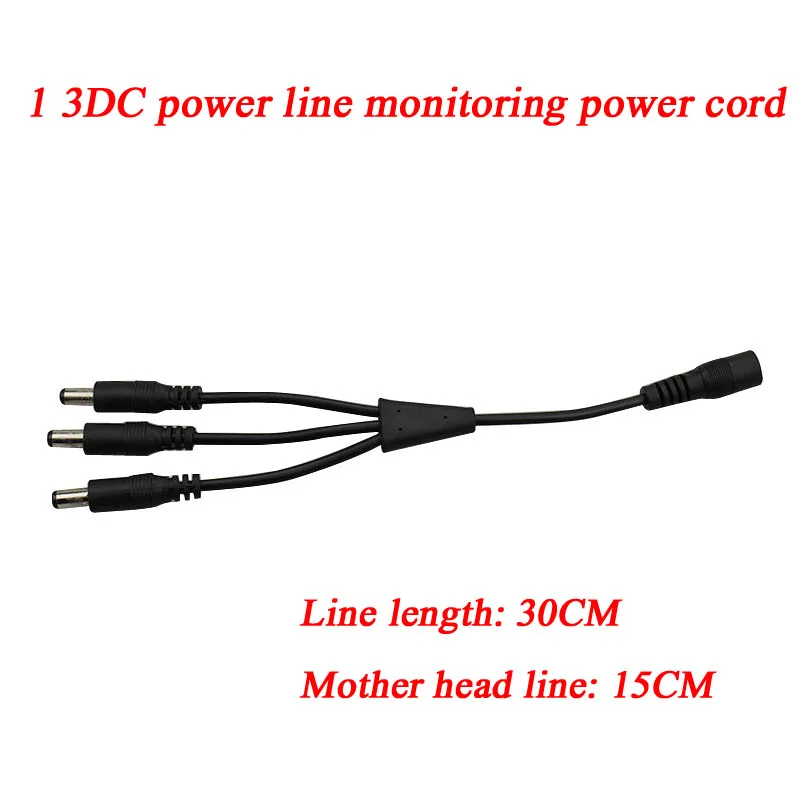 DC Power Female to сплиттер папа Adatper кабель для светодиодной полосы света CCTV камеры LSMK99| |