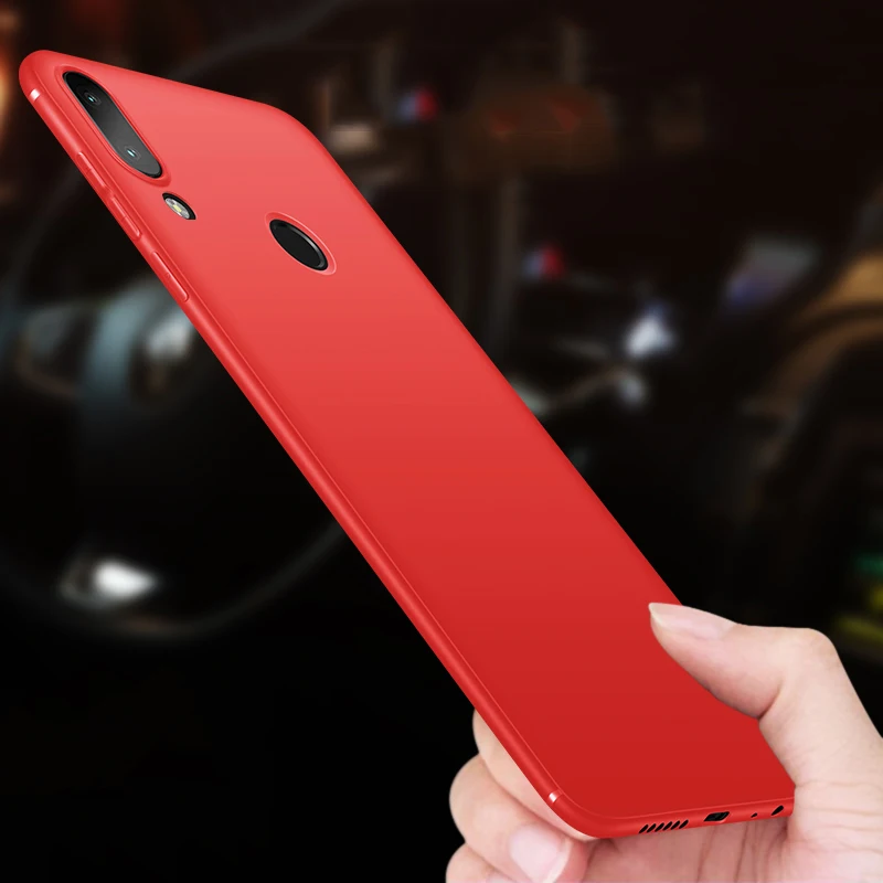 Чехол для Huawei Honor 8X мягкий матовый Силиконовый чехол из ТПУ 8x Max защитный телефона