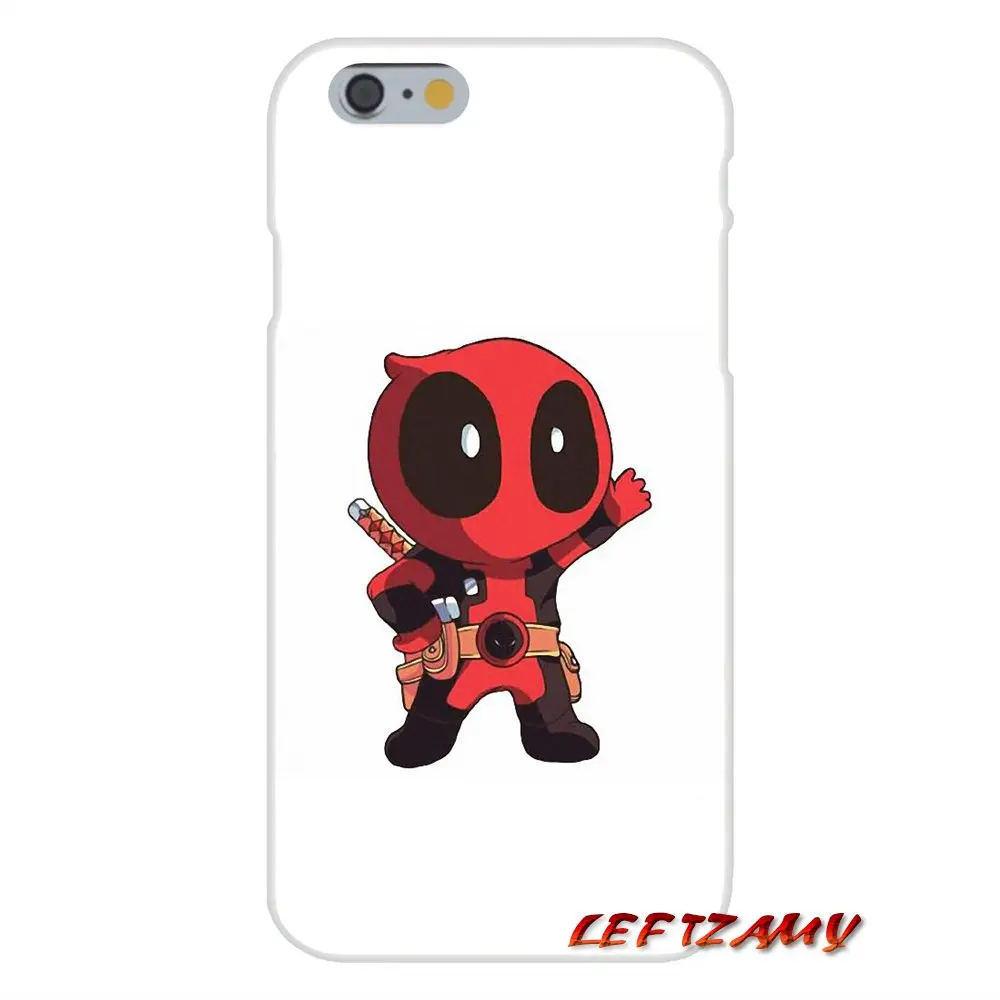 Accessories Cases Covers Deadpool Marvel Wade Winston Wilson For iPhone X XR XS MAX 4 4S 5 5S 5C SE 6 6S 7 8 Plus ipod touch | Мобильные