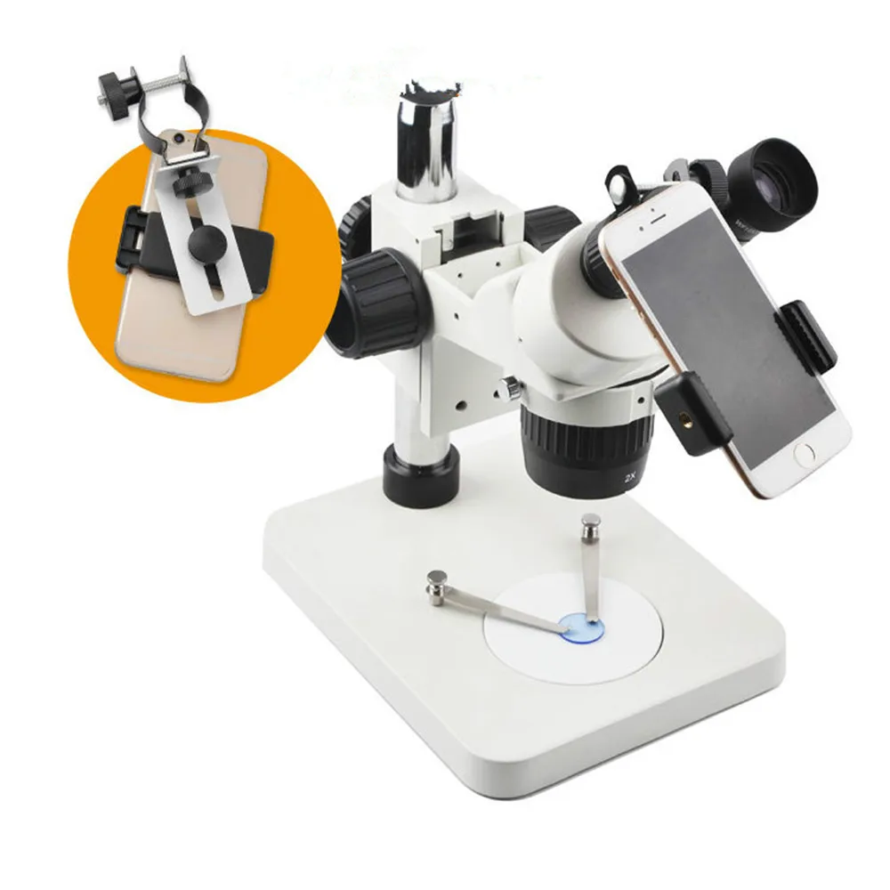 Universal smart Phone Bracket Support Holder Mount Spotting Scopes Telescope microscope iscoping Adapter Multifunction | Инструменты
