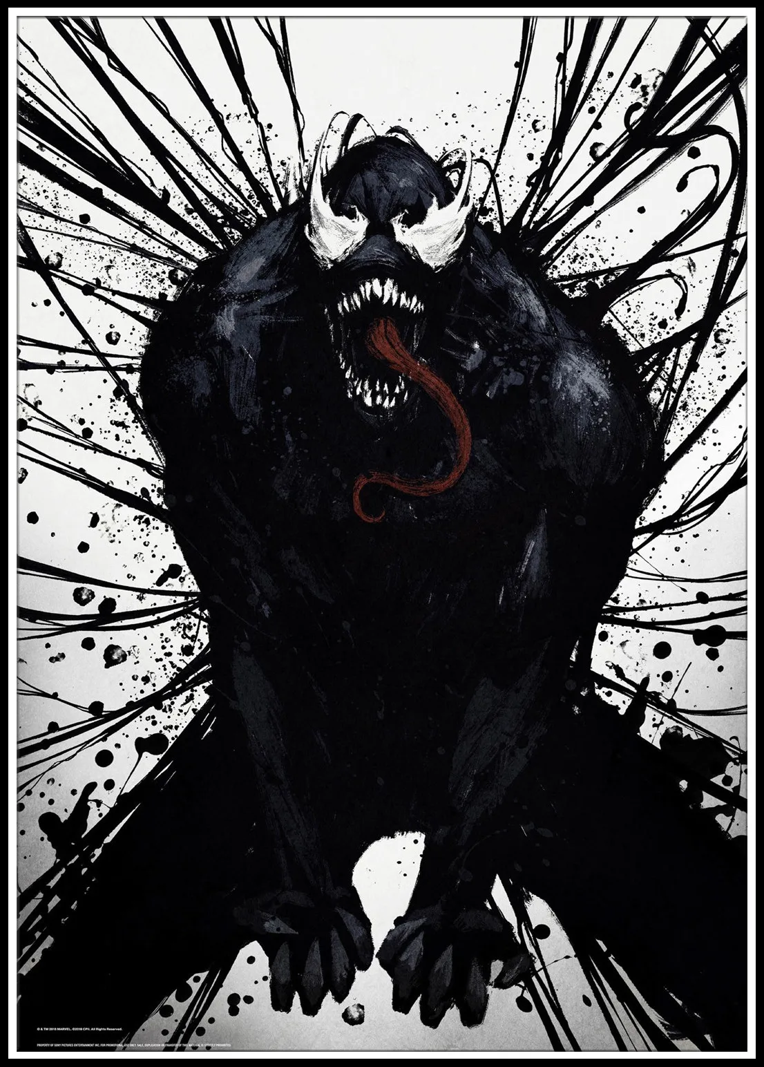 Новый 2018 Venom плакаты фильмы-Комиксы герой настенные картины для гостиной