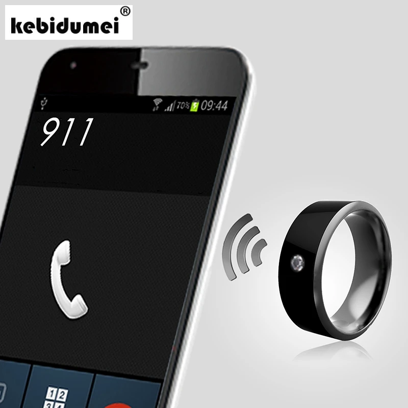 Смарт кольцо kebidumei Jakcom MJ02 новая технология Волшебный палец NFC Кольцо для Android Windows