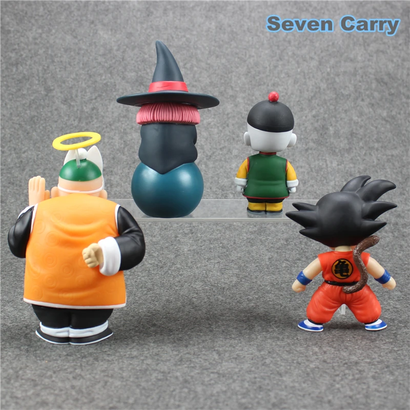 4 шт./компл. с рисунком Аниме Драконий жемчуг Z солнце Гоку Мастер Роши Гохан