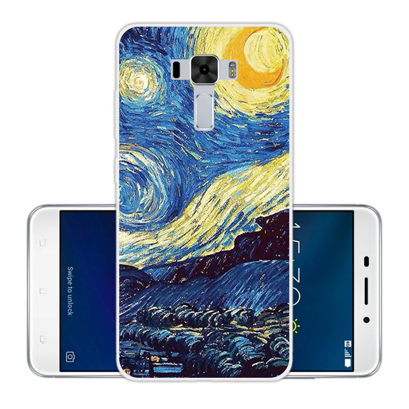 Силиконовый чехол для Asus Zenfone 3 Laser ZC551KL защитный zenfone3 laser Scenic Eagle Чехол Для |