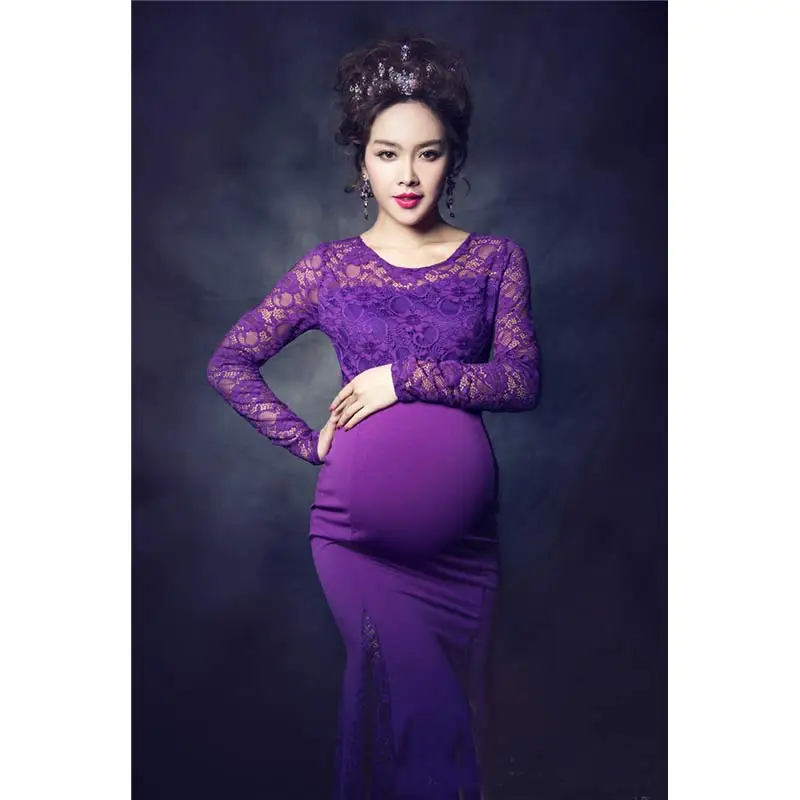 Реквизит для фотосъемки беременных платье длинное беременных|maternity photography prop