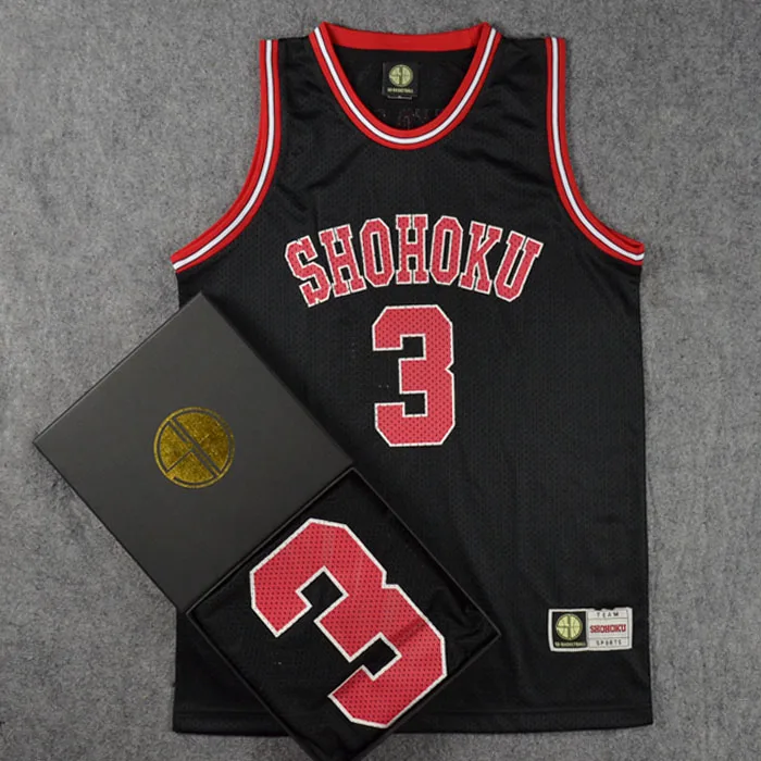 Баскетбольная Футболка SD 3haruko Акаги Slamdunk Джерси бренда Shohoku мужские