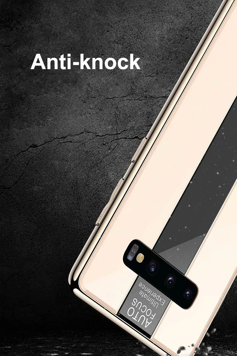 Для samsung Galaxy S10 Plus S10e S9 S8 Note 10 Plus 5G 9 8 чехол из оргстекла акриловый чехол из ТПУ для Galaxy S 10E Funda