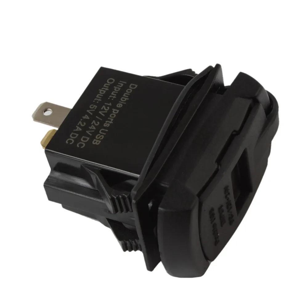 LOSSMANN продажа водонепроницаемый светодиодный двойной автомобиль 2 USB порт