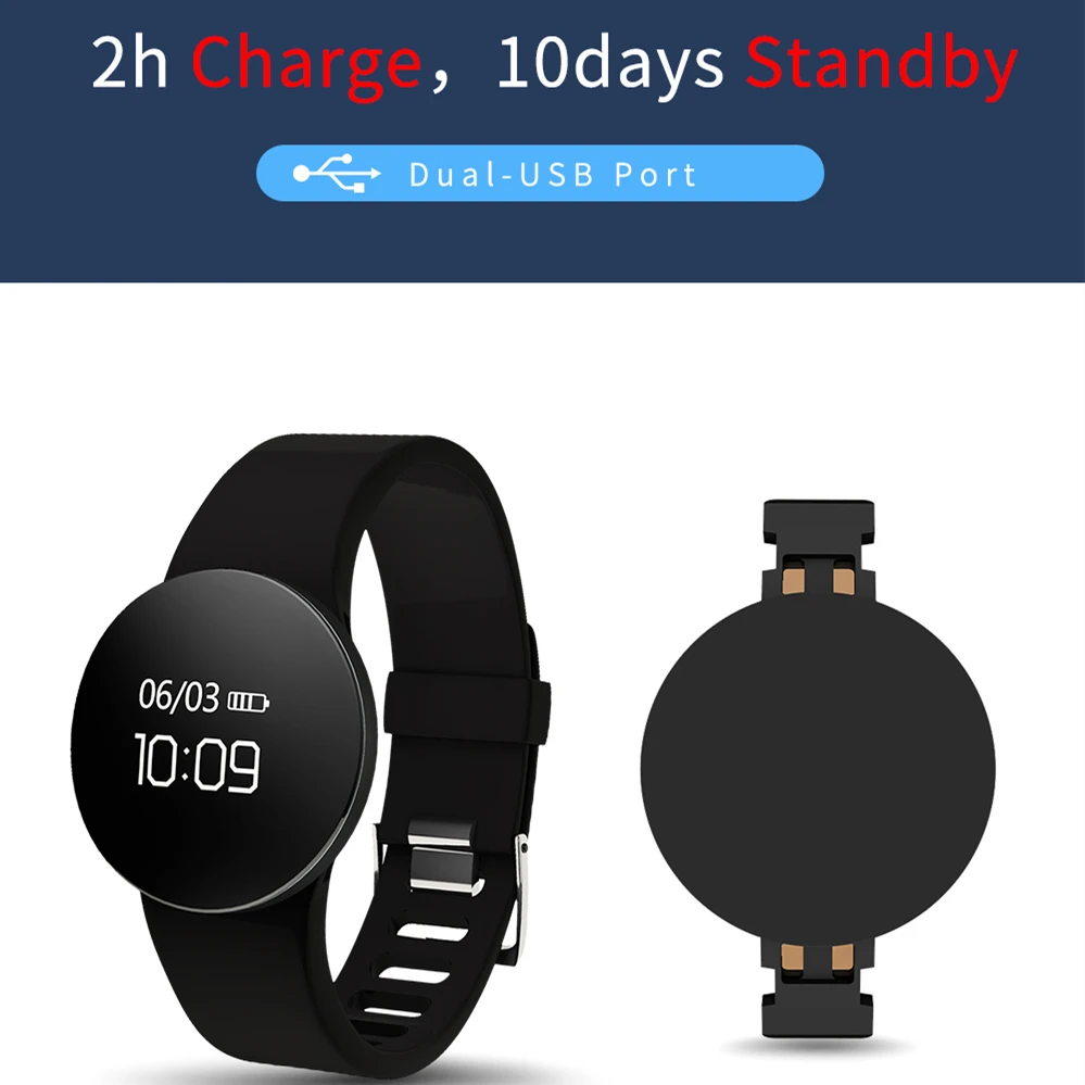 Спортивный Смарт Браслет умные часы Здоровый Bluetooth синхронный браслет шагомер