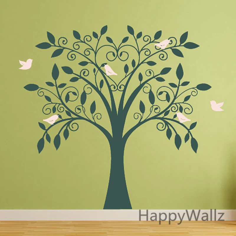Детское дерево для детской комнаты Наклейка на стену DIY обои стены Декор Горячая