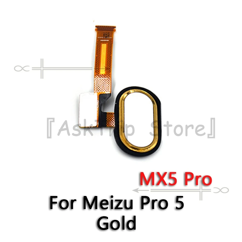 Оригинальный домашний ключ для Meizu MX4 MX5 Pro Кнопка возврата отпечатков пальцев