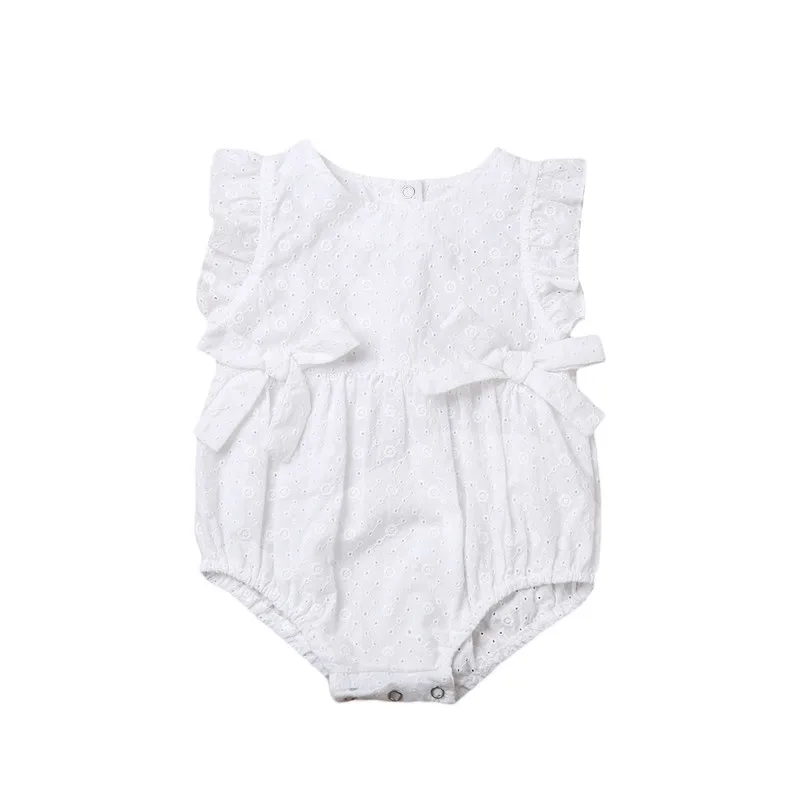 Emmababy детские для маленьких девочек боди Летняя Одежда детская одежда Цветок