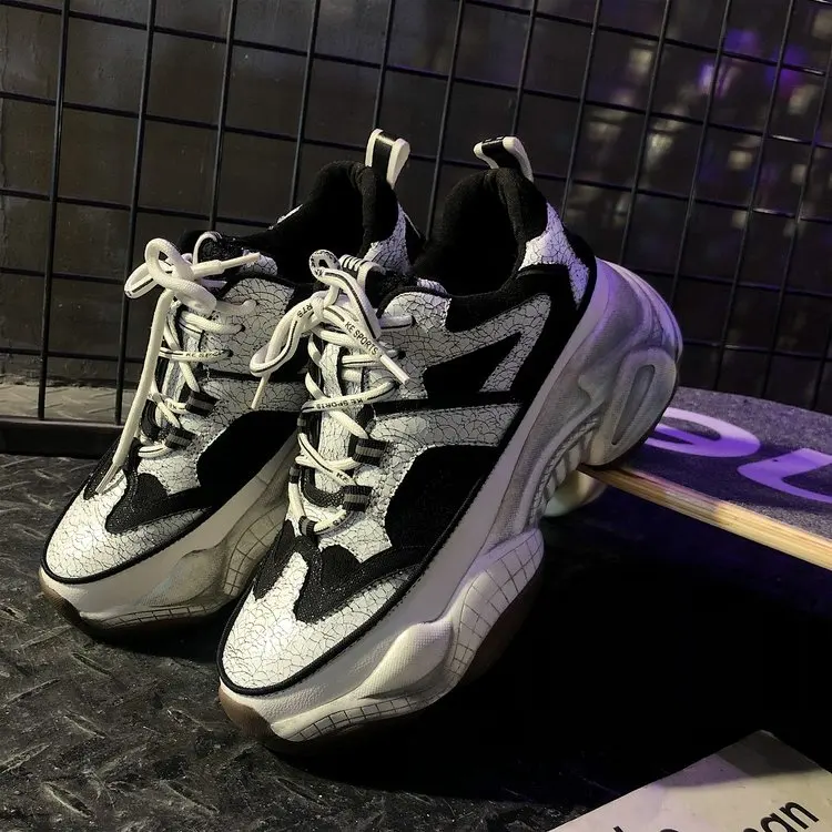 New Fashion lady Spring Breathable Sneakers Shoes Women Flats Platform Casual Brand Flat female footware Increased | Обувь