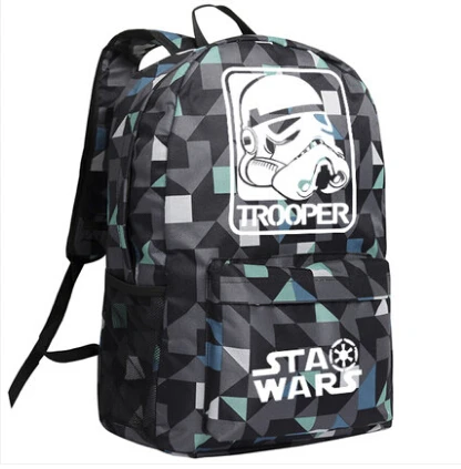 New Star Wars Рюкзак Косплей Аниме солдат Мультфильм Сумка Аниме Оксфорд Школьный