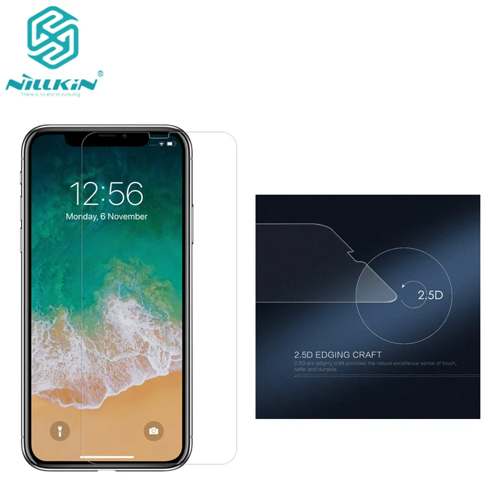 

Взрывобезопасное закаленное стекло для Apple iPhone XS Max NILLKIN Amazing H + PRO Защитная пленка для экрана iphone 6,5