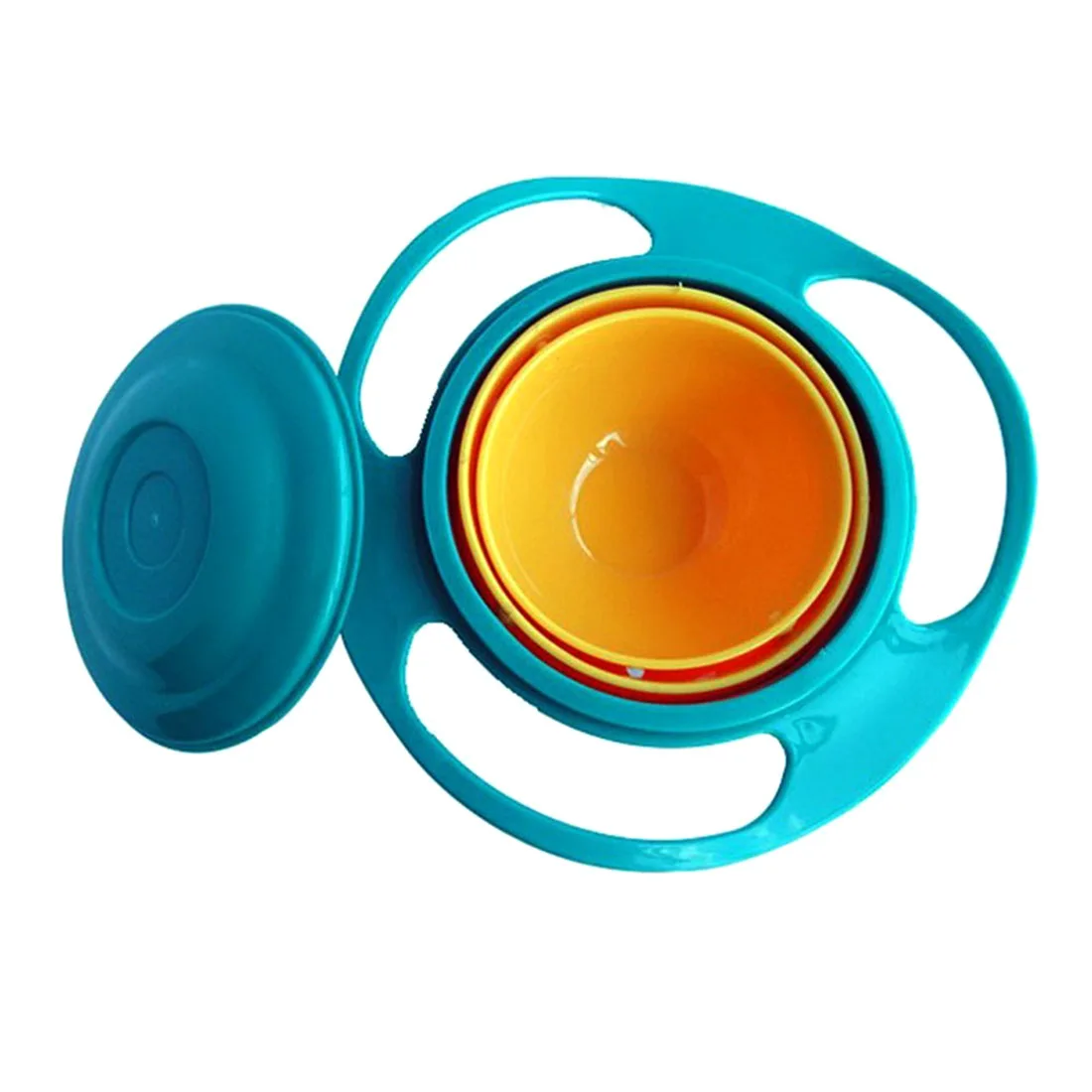 Универсальная герметичная миска с поворотом на 360 градусов детская игрушка